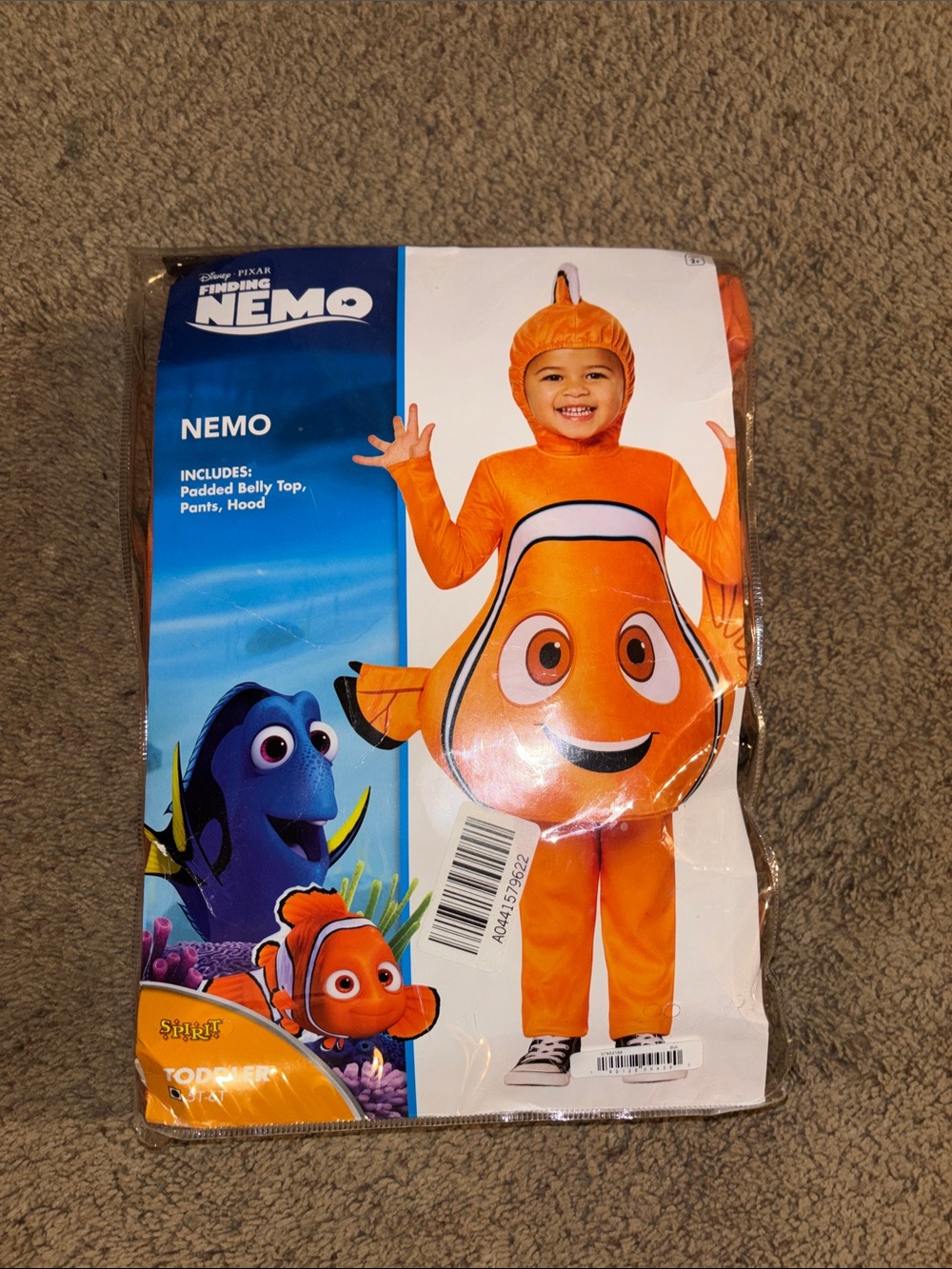 Finding Nemo kids Costume. 5t-6t